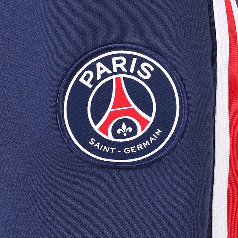 мужские синие брюки Jordan Paris Saint-Germain Fleece Pant DB6502-410 - цена, описание, фото 4